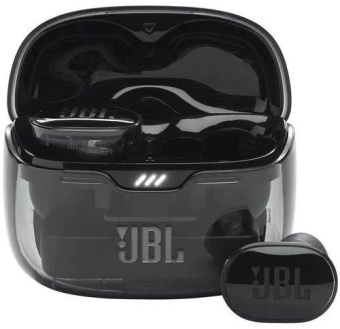 Гарнитура внутриканальные JBL Tune Buds Ghost черный беспроводные bluetooth в ушной раковине (JBLTBUDSGBLK) от магазина РЭССИ