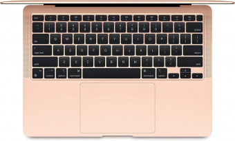 Ноутбук Apple MacBook Air A2337 M1 8 core 8Gb SSD256Gb/7 core GPU 13.3" IPS (2560x1600)/ENGKBD Mac OS gold WiFi BT Cam (MGND3LL/A) от магазина РЭССИ