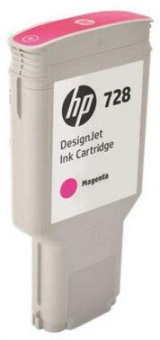 Картридж струйный HP 728 F9K16A пурпурный (300мл) для HP DJ T730/T830 от магазина РЭССИ