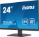 Картинка Монитор Iiyama 23.8" ProLite XU2493HS-B4 черный IPS LED 4ms 16:9 HDMI M/M матовая 1000:1 250cd 178гр/178гр 1920x1080 VGA DP FHD 3.5кг от магазина РЭССИ Монитор Iiyama 23.8" ProLite XU2493HS-B4 черный IPS LED 4ms 16:9 HDMI M/M матовая 1000:1 250cd 178гр/178гр 1920x1080 VGA DP FHD 3.5кг от магазина РЭССИ