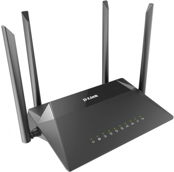 Роутер беспроводной D-Link DIR-853/URU/R3A AC1300 10/100/1000BASE-TX/4G ready черный от магазина РЭССИ