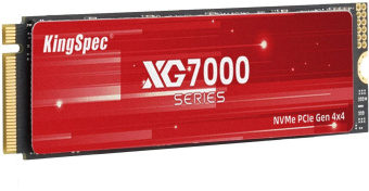 Накопитель SSD Kingspec PCIe 4.0 x4 512GB XG7000-512 XG7000 M.2 2280 от магазина РЭССИ