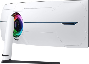 Монитор Samsung 57" Odyssey Neo G9 S57CG952NI черный VA LED 32:9 HDMI полуматовая HAS Piv 420cd 178гр/178гр 7680x2160 240Hz FreeSync Premium Pro DP Dual UHD USB 19кг от магазина РЭССИ