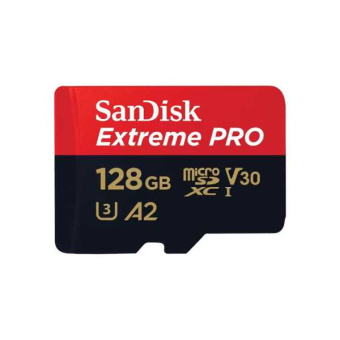 Карта памяти 128GB MicroSD Extreme Pro UHS I, V30, U3, A2, SDXC, 200 МБ/с, Class 10 от магазина РЭССИ