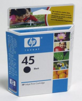 Картридж струйный HP 45 51645AE черный (930стр.) для HP DJ 7xxC/815C/880C/895C/9xxC/112xC/1220/6122/6127 от магазина РЭССИ
