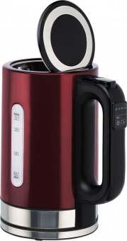 Чайник электрический Scarlett SC-EK21S78 1.7л. 2200Вт бордовый (корпус: нержавеющая сталь) от магазина РЭССИ
