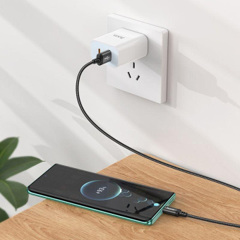 Кабель Hoco X89 Wind X89 WIND TYPE-C UNPACKAGED USB (m)-USB Type-C (m) 1м черный без упаковки от магазина РЭССИ