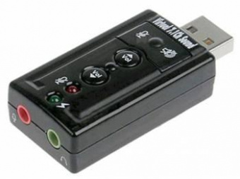 Звуковая карта USB TRUA71 (C-Media CM108) 2.0 Ret от магазина РЭССИ