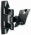 Кронштейн для телевизора Holder LCDS-5065 черный 19"-32" макс.30кг настенный поворот и наклон от магазина РЭССИ