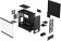 Картинка Корпус Fractal Design PoP XL Air RGB Black TG черный без БП ATX 4x120mm 2xUSB3.0 audio bott PSU от магазина РЭССИ Корпус Fractal Design PoP XL Air RGB Black TG черный без БП ATX 4x120mm 2xUSB3.0 audio bott PSU от магазина РЭССИ