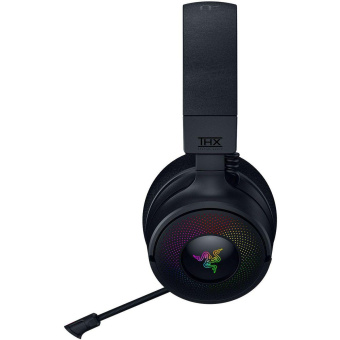 Наушники с микрофоном Razer Kraken V4 черный накладные BT оголовье (RZ04-05170100-R3M1) от магазина РЭССИ