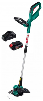 Триммер электрический Зубр ТА-185-21 аккум. разбор.штан. реж.эл.:леска от магазина РЭССИ