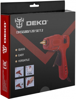 Клеевой пистолет Deko DKGG120 120Вт стерж.:11мм от магазина РЭССИ