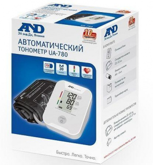 Тонометр автоматический A&D UA-780 от магазина РЭССИ