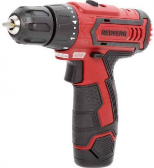 Шуруповерт RedVerg RD-SD10L/2Y аккум. патрон:быстрозажимной (кейс в комплекте) от магазина РЭССИ