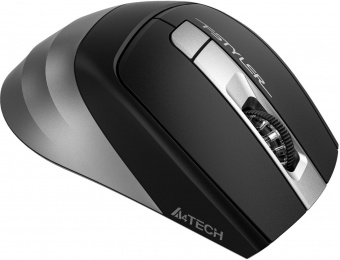 Мышь A4Tech Fstyler FB35S серый/черный оптическая (2000dpi) silent беспроводная BT/Radio USB для ноутбука (6but) от магазина РЭССИ