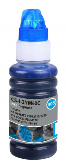 Чернила Cactus CS-I-3YM60C №305 голубой 100мл для HP DeskJet 2710/2120/2721/2722/2723 от магазина РЭССИ