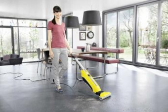 Пылесос моющий Karcher FC 5 460Вт желтый от магазина РЭССИ