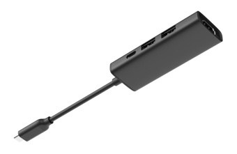 Разветвитель USB-C A4Tech DST-40C 2порт. серый от магазина РЭССИ
