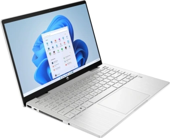 Ноутбук HP Pavilion x360 14-ek1015ci Core i7 1355U 16Gb SSD512Gb Intel Iris Xe graphics 14" IPS Touch FHD (1920x1080) Free DOS silver WiFi BT Cam (84J78EA) от магазина РЭССИ