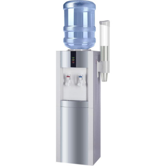 Напольный кулер ECOTRONIC V21-LE White-silver электронное охлаждение 7215 от магазина РЭССИ