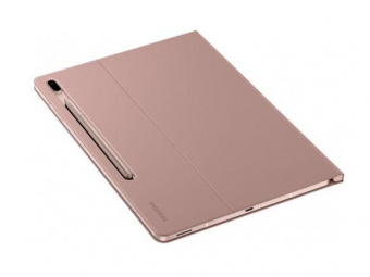 Чехол Samsung для Samsung Galaxy Tab S8+/S7+/S7 FE Book Cover полиуретан розовое золото (EF-BT730PAEGRU) от магазина РЭССИ