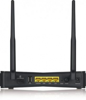 Роутер беспроводной Zyxel LTE3301-PLUS-EU01V1F AC1200 10/100/1000BASE-TX/4G cat.6 черный от магазина РЭССИ