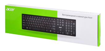 Клавиатура Acer OKR020 черный USB беспроводная slim Multimedia от магазина РЭССИ