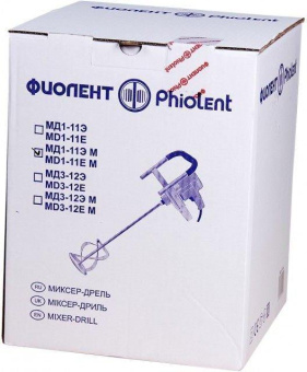 Дрель-миксер Фиолент МД1-11Э ИДФР298179001-К7 от магазина РЭССИ