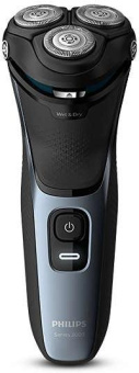 Бритва роторная Philips S3133/51 реж.эл.:3 питан.:аккум. черный от магазина РЭССИ