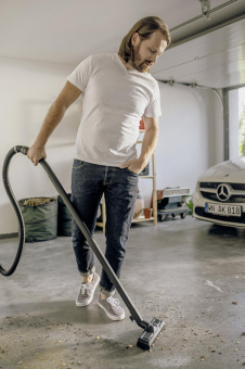 Строительный пылесос Karcher WD 5 V-25/5/22 1100Вт (уборка: сухая/сбор воды) желтый от магазина РЭССИ