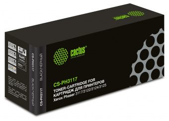 Картридж лазерный Cactus CS-PH3117 106R01159 черный (3000стр.) для Xerox Phaser 3117/3122/3124/3125 от магазина РЭССИ