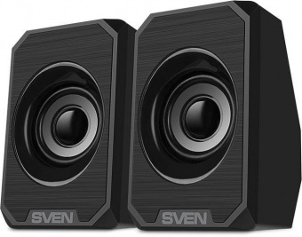 Колонки Sven 180 2.0 черный 6Вт портативные от магазина РЭССИ