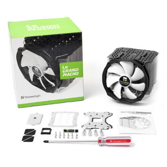 Устройство охлаждения(кулер) Thermalright Macho-Grand-RT Soc-AM5/AM4/1151/1200/2066/1700 4-pin 14-20dB Al 900gr Ret от магазина РЭССИ