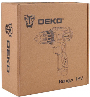 Дрель-шуруповерт Deko Banger 12V SET 1 аккум. патрон:быстрозажимной (063-4129) от магазина РЭССИ