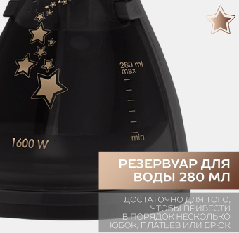 Отпариватель ручной Scarlett SC-GS135S07 1600Вт черный от магазина РЭССИ