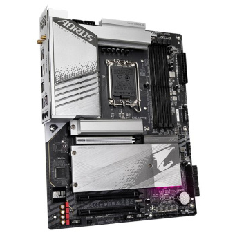 Материнская плата Gigabyte Z790 AORUS ELITE AX-W Soc-1700 Intel Z790 4xDDR5 ATX AC`97 8ch(7.1) 2.5Gg RAID+HDMI+DP от магазина РЭССИ