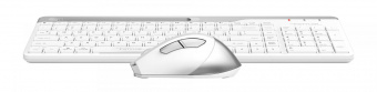 Клавиатура + мышь A4Tech Fstyler FB2535C клав:белый/серый мышь:белый/серый USB беспроводная Bluetooth/Радио slim (FB2535C ICY WHITE) от магазина РЭССИ