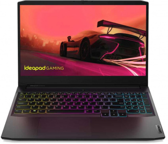 Ноутбук Lenovo IP Gaming 3 15ACH6 Ryzen 5 5600H 8Gb SSD512Gb NVIDIA GeForce RTX 3050 4Gb 15.6" IPS FHD (1920x1080) noOS black WiFi BT Cam (82K2002BRK) от магазина РЭССИ
