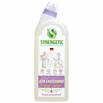 Средство для сантехники SYNERGETIC Лаванда и шалфей 0.7 л 104072 от магазина РЭССИ