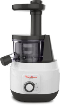 Соковыжималка шнековая Moulinex ZU150110 150Вт белый/черный от магазина РЭССИ