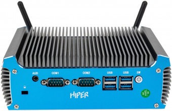 Неттоп Hiper WORKBOX WU11 Cel J4125 (2) 4Gb SSD256Gb UHDG 600 noOS 2xGbitEth WiFi BT 65W черный (WU11-J412R4S2NSBS) от магазина РЭССИ
