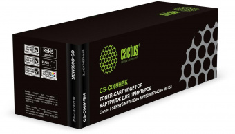 Картридж лазерный Cactus CS-C069HBK 069H черный (7600стр.) для Canon i-SENSYS MF752Cdw MF752/MF754Cdw MF754 от магазина РЭССИ