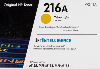 Картридж лазерный HP 216A W2412A желтый (850стр.) для HP MFP M182/ M183 от магазина РЭССИ