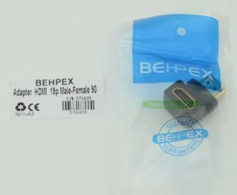 Адаптер аудио-видео 90 Deg HDMI (m)/HDMI (f) 1зв от магазина РЭССИ