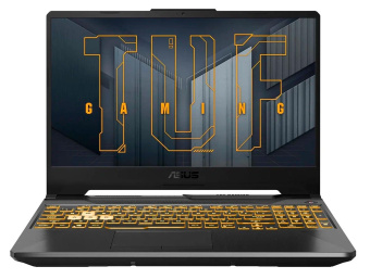 Ноутбук Asus TUF Gaming F15 FX506HC-HN006 Core i5 11400H 16Gb SSD512Gb NVIDIA GeForce RTX 3050 4Gb 15.6" IPS FHD (1920x1080) noOS grey WiFi BT Cam (90NR0723-M00950) от магазина РЭССИ