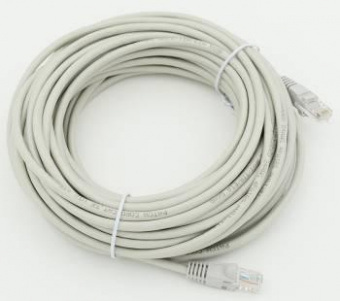 Патч-корд cat5E molded 15м RJ-45 (m)-RJ-45 (m) от магазина РЭССИ