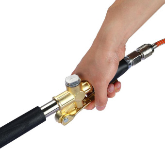 Ковш штукатурный Zitrek HG-01 400л/мин бак:3.5л серебристый/черный от магазина РЭССИ