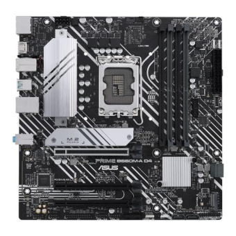 Материнская плата Asus PRIME B660M-A D4-CSM Soc-1700 Intel B660 4xDDR4 mATX AC`97 8ch(7.1) GbLAN RAID+HDMI+DP от магазина РЭССИ