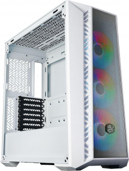 Корпус Cooler Master MasterBox 520 Mesh белый без БП ATX 3x120mm 1xUSB3.0 audio bott PSU от магазина РЭССИ